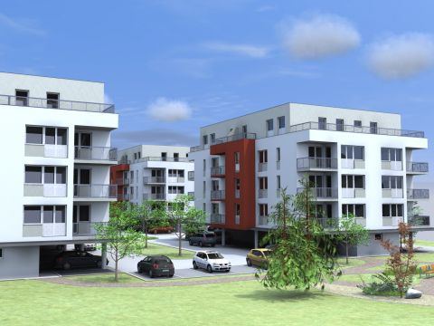 Prodej bytu, 2+kk s terasou a parkovacím stáním, Dašice