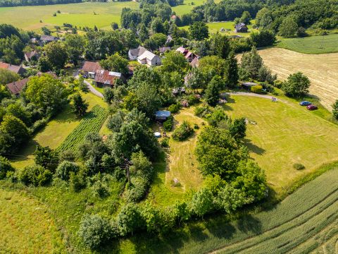 Prodej pozemku - 1 824 m² - Miřetice - Krupín